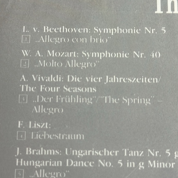 Vienna Master Series Digital Classic “The Sampler”Mozart, Beethoven & more - Picture 3 of 11